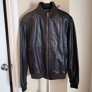 Zara Men Limited Edition 100% Sheep Leather Jacket  - XL